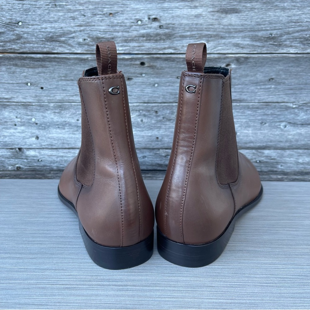Coach Brown Chukka Boots - Picture 5 of 12
